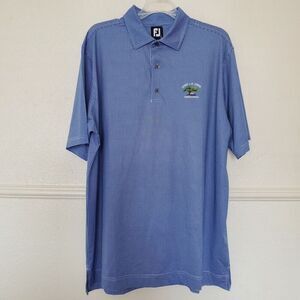 FootJoy‎ FJ Torrey Pines 121st US Open Golf Polo Shirt Men L Blue California